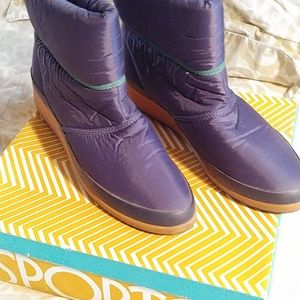 Sporto Navy Boots